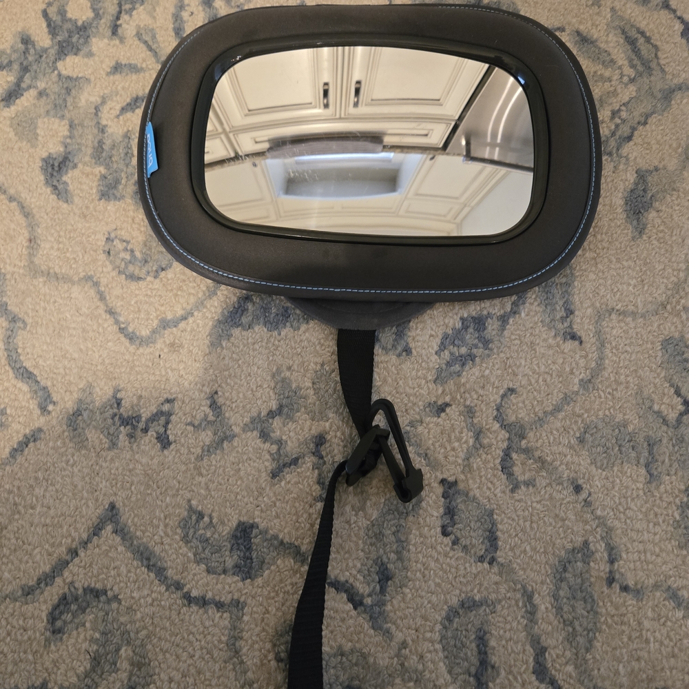 Munchkin Black Car Backseat Mirror